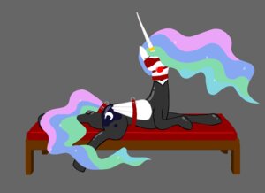 Rating: Explicit Score: 0 Tags: absurd_res ball_gag bdsm bondage bound collar cutie_mark davroth e621 equid equine feathered_wings feathers female feral friendship_is_magic gag gagged hair hasbro hi_res horn latex mammal multicolored_hair my_little_pony mythological_creature mythological_equine mythology princess princess_celestia_(mlp) quadruped royalty solo submissive submissive_female tail white_body white_feathers winged_unicorn wings User: bunchy7s