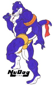 Rating: Questionable Score: 0 Tags: 2005 abs anthro belt biceps biped blue_body blue_eyes blue_fur bulge claws clothed clothing e621 fur male mammal muscular muscular_anthro muscular_male mustelid nipples nudog otter pecs plantigrade pose solo speedo standing swimwear tail toe_claws topless white_body white_fur User: bunchy7s
