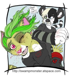 Rating: Questionable Score: 0 Tags: anthro attack blood bodily_fluids broken_heart dialogue domestic_cat drama duo e621 ear_piercing english_text facial_piercing falcon_punch felid feline felis female glamfur green_hair hair heterochromia labret_piercing lemur lip_piercing long_hair mammal monroe_piercing one_eye_closed piercing pink_eyes primate punch ring-tailed_lemur short_hair strepsirrhine tail text violence zeriara zeriara_(character) User: bunchy7s Rating: Questionable Score: 0 Tags: anthro attack blood bodily_fluids broken_heart dialogue domestic_cat drama duo e621 ear_piercing english_text facial_piercing falcon_punch felid feline felis female glamfur green_hair hair heterochromia labret_piercing lemur lip_piercing long_hair mammal monroe_piercing one_eye_closed piercing pink_eyes primate punch ring-tailed_lemur short_hair strepsirrhine tail text violence zeriara zeriara_(character) User: bunchy7s