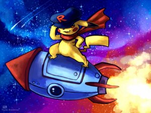 Rating: Safe Score: 0 Tags: ambiguous_gender clothing digital_media_(artwork) door e621 feral fire fur generation_1_pokemon hat hatch haychel headgear headwear mammal nintendo pikachu pokemon pokemon_(species) red_eyes rocket rocket_ship rodent scarf solo space star tail team_rocket text text_on_clothing text_on_hat text_on_headgear text_on_headwear window yellow_body yellow_fur User: bunchy7s