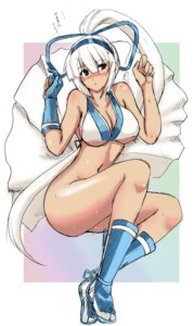 Rating: Questionable Score: 0 Tags: 1girls bottomless breasts cleavage female long_hair majikina_mina rule34 samurai_shodown snk solo white_hair yasakani_an User: bunchy7s