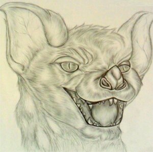 Rating: Safe Score: 0 Tags: anthro bat e621 fusca1 headshot_portrait hi_res male mammal open_mouth portrait solo teeth tongue traditional_media_(artwork) User: bunchy7s