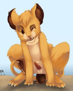Rating: Explicit Score: 0 Tags: 2008 balls cub disney feline feral lion male male_cub male_only penis purplekecleon rule34 simba tagme testicles the_lion_king User: bunchy7s