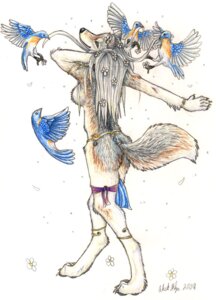 Rating: Questionable Score: 0 Tags: 2009 accessory anthro attendants avian beak bird blue_body blue_feathers bottomwear breasts brown_body brown_fur butt canid canine canis claws clothed clothing colored_pencil_(artwork) digitigrade e621 feathers female feral flower flower_in_hair fur grey_body grey_fur grey_hair group hair hair_accessory loincloth mammal multicolored_body multicolored_fur personal_grooming plant preparation side_boob simple_background social_grooming styling_hair tail tail_feathers tak-talius topless traditional_media_(artwork) white_background white_body white_fur wolf User: bunchy7s