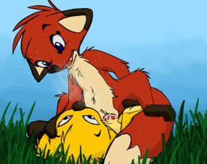 Rating: Explicit Score: 0 Tags: anthro blue_eyes bodily_fluids breath brown_nose canid canine cowgirl_position cum cum_in_vagina cum_inside dipstick_tail duo e621 erection eye_contact facial_markings female female_on_top female_penetrated fox from_front_position fur genital_fluids genitals grass head_markings hugo_(jungledyret) interspecies jungledyret_hugo junglepony looking_at_another lying male male/female male_on_bottom male_penetrating male_penetrating_female mammal markings marsupial nude on_back on_bottom on_top open_mouth outside panting penetration penile penile_penetration penis penis_in_vagina plant red_body red_fox red_fur rita_(jungledyret) sex sky steamy_breath straddling sweat tail tail_markings teeth true_fox vaginal vaginal_fluids vaginal_penetration vombatiform vulva yellow_body yellow_fur User: bunchy7s