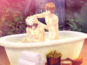 Rating: Questionable Score: 0 Tags: artist_request bath bathing bubbles death_note gay l_lawliet light_yagami male male/male male_only naked no_genitals_shown no_orgasm no_penetration no_sex rule34 soap_bubbles tagme towel water wholesome User: bunchy7s