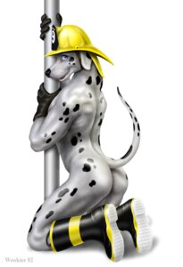 Rating: Questionable Score: 0 Tags: 2002 anthro armor black_body black_fur black_spots blue_eyes boots butt canid canine canis clothing dalmatian domestic_dog e621 firefighter firefighter_boots firefighter_helmet footwear fur gloves handwear headgear helmet holding_fixture looking_at_viewer male mammal markings muscular muscular_anthro muscular_male nude pole pose raised_tail shoes simple_background solo spots spotted_body spotted_fur tail turnout_gear white_background white_body white_fur wooky User: bunchy7s