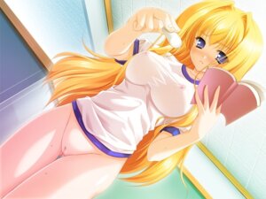 Rating: Explicit Score: 0 Tags: blonde_hair blue_eyes blush book bottomless breasts ceiling chalk decensored dutch_angle erect_nipples female foreshortening from_below game_cg gym_uniform large_breasts long_hair nipples pussy rule34 solo sweat uncensored User: bunchy7s