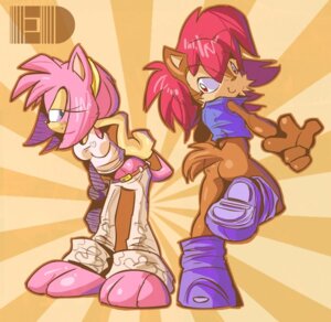 Rating: Questionable Score: 0 Tags: 2007 amy_rose anthro archie_comics barefoot blue_boots blue_clothing blue_footwear blue_topwear blue_vest boots bottomless breasts brown_body brown_fur butt chipmunk clothed clothing duo e621 edtropolis eulipotyphlan feet female footwear fur ground_squirrel hair hedgehog hindpaw looking_back mammal micro_thighs midriff narrowed_eyes navel paws pink_body pink_fur pink_hair rear_view red_eyes red_hair rodent sally_acorn sciurid scut_tail sega shoes short_tail simple_background sonic_the_hedgehog_(archie) sonic_the_hedgehog_(comics) sonic_the_hedgehog_(series) tail thigh_gap thin_calves thin_legs thin_thighs topwear vest User: bunchy7s