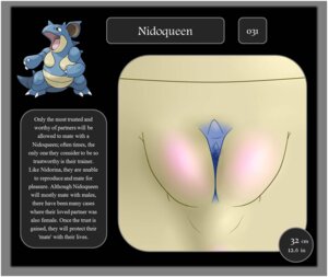 Rating: Explicit Score: 0 Tags: 2014 blush body_blush description digital_media_(artwork) e621 english_text female feral generation_1_pokemon genitals horn id_number imperial_unit implied_yuri infertility information information_box information_section mammal metric_unit nidoqueen nintendo number plump_labia pokedex_entry pokedex_number pokemon pokemon_(species) reference_image rodent scalie solo species_information species_name text text_box unit vulva vulva_blush zeklullaby User: bunchy7s