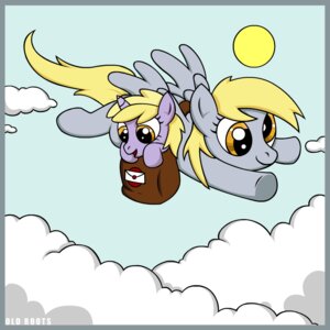 Rating: Safe Score: 0 Tags: age_difference blue_border border child cloud cutie_mark day derpy_hooves_(mlp) detailed_background digital_media_(artwork) dinky_hooves_(mlp) duo e621 ears_up envelope equid equine feathered_wings feathers female feral flying friendship_is_magic front_view full-length_portrait grey_body grey_feathers grey_skin hasbro horn looking_down mail mammal midair mother_(lore) my_little_pony mythological_creature mythological_equine mythology old-roots orange_eyes outside parent_(lore) pegasus portrait purple_body purple_skin quadruped saddle_bag side_view size_difference sky skyscape sun tail toony unicorn wings young young_feral User: bunchy7s