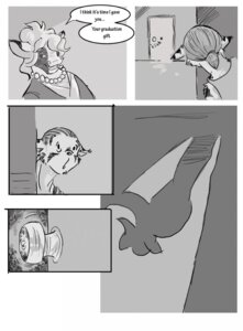 Rating: Safe Score: 0 Tags: age_difference anthro bedroom bovid bovine cattle clothing comic donryu e621 english_text felid female greyscale hair hi_res larger_anthro larger_female male male/female mammal mature_anthro mature_female monochrome older_female pantherine size_difference smaller_anthro smaller_male student teacher teacher_and_student text tiger vex_(donryu) younger_male User: bunchy7s