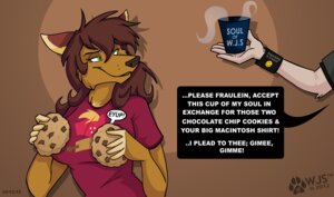 Rating: Safe Score: 0 Tags: 2012 anthro big_macintosh_(mlp) brown_hair candy canid canine canis chocolate chocolate_chip_cookie chocolate_chips container cookie cookie_(sabrinadeets) cup dated dessert dialogue digital_media_(artwork) duo e621 earth_pony english_text equid equine female food friendship_is_magic green_eyes hair hasbro holding_container holding_cup holding_object horse mammal my_little_pony pony simple_background smiley_face speech_bubble text wolf wolfjedisamuel wristband User: bunchy7s Rating: Safe Score: 0 Tags: 2012 anthro big_macintosh_(mlp) brown_hair candy canid canine canis chocolate chocolate_chip_cookie chocolate_chips container cookie cookie_(sabrinadeets) cup dated dessert dialogue digital_media_(artwork) duo e621 earth_pony english_text equid equine female food friendship_is_magic green_eyes hair hasbro holding_container holding_cup holding_object horse mammal my_little_pony pony simple_background smiley_face speech_bubble text wolf wolfjedisamuel wristband User: bunchy7s