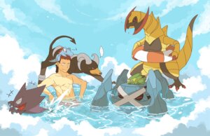 Rating: Safe Score: 0 Tags: ambiguous_gender beach canid canine claws clothing cloud dragon e621 electrike english_text eyes_closed feral generation_1_pokemon generation_2_pokemon generation_3_pokemon generation_5_pokemon group hair haunter haxorus hi_res houndoom human lake male mammal metagross mythological_creature mythological_scalie mythology nintendo open_mouth outside pokemon pokemon_(species) red_eyes scalie sea seaside seiryuuden simple_background sky spirit swimming swimwear tail text totodile water wet white_background User: bunchy7s