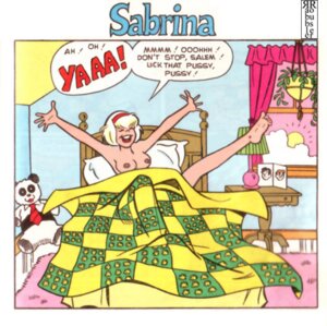 Rating: Explicit Score: 0 Tags: archie_andrews archie_comics barefoot bed bedroom blonde_hair breasts feet_up female nude pussy rabblerouser reggie_mantle rule34 sabrina_spellman sabrina_the_teenage_witch User: bunchy7s