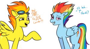 Rating: Safe Score: 0 Tags: blue_body blue_feathers blue_fur c4tspajamas cutie_mark duo e621 equid equine feathered_wings feathers female feral friendship_is_magic fur hair hasbro mammal multicolored_hair multicolored_tail my_little_pony mythological_creature mythological_equine mythology orange_eyes pegasus pink_eyes rainbow_dash_(mlp) rainbow_hair rainbow_tail simple_background spitfire_(mlp) tail two_tone_hair white_background wings wonderbolts_(mlp) User: bunchy7s
