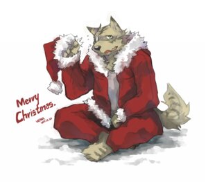 Rating: Safe Score: 0 Tags: 2011 4_toes 5_fingers anthro b-eau barefoot biped bottomwear canid canine canis christmas christmas_clothing christmas_headwear clothing costume crossed_legs e621 eye_patch eyewear feet fingers front_view fur fur_trim_(clothing) green_eyes hat headgear headwear holding_clothing holding_hat holding_headgear holding_headwear holding_object holiday_message holidays jacket looking_at_viewer male mammal open_mouth outside pants red_bottomwear red_clothing red_topwear santa_costume santa_hat simple_background sitting snow solo stripes tail tan_body tan_fur toes topwear white_background wolf User: bunchy7s