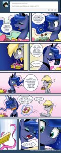 Rating: Safe Score: 0 Tags: 2014 ask_blog blonde_hair blue_body blue_feathers blue_fur blue_hair bravely_default candy chocolate comic crossover crown derpy_hooves_(mlp) dessert dialogue duo e621 electronics english_text equid equine feathered_wings feathers female feral food friendship_is_magic fur game_console green_eyes grey_body grey_feathers grey_fur hair hasbro headgear hi_res holidays horn john_joseco mammal my_little_pony mythological_creature mythological_equine mythology nintendo nintendo_3ds nintendo_ds_family pegasus princess_luna_(mlp) royalty silicon_studio text tiara tumblr valentine's_day winged_unicorn wings yellow_eyes User: bunchy7s