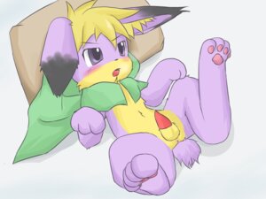 Rating: Explicit Score: 0 Tags: 4:3 anthro anus biped blonde_hair bottomless clothed clothing cornelius_(odin_sphere) e621 erection fur genitals hair itameshi lying male odin_sphere on_back pawpads paws penis pillow pooka purple_body purple_fur short_hair short_tail solo tail vanillaware young User: bunchy7s