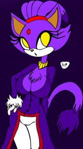 Rating: Questionable Score: 0 Tags: anthro big_breasts blaze_the_cat breasts chest_tuft cleavage clothed clothing darksonic250 domestic_cat e621 felid feline felis female fur hair jewelry mammal necklace ponytail purple_background purple_body purple_clothing purple_hair purple_theme sega simple_background solo sonic_the_hedgehog_(series) tail tail_tuft tuft yellow_eyes User: bunchy7s Rating: Questionable Score: 0 Tags: anthro big_breasts blaze_the_cat breasts chest_tuft cleavage clothed clothing darksonic250 domestic_cat e621 felid feline felis female fur hair jewelry mammal necklace ponytail purple_background purple_body purple_clothing purple_hair purple_theme sega simple_background solo sonic_the_hedgehog_(series) tail tail_tuft tuft yellow_eyes User: bunchy7s