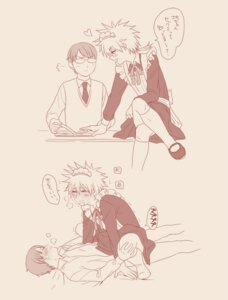 Rating: Explicit Score: 0 Tags: 2boys anal blush bottomless crossdressing desk femboy gay girly glasses maid male male_only monochrome multiple_views niou_masaharu prince_of_tennis rule34 school schoolboy sex tagme translated yagyuu_hiroshi yaoi User: bunchy7s