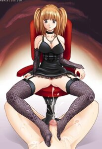 Rating: Explicit Score: 0 Tags: 1boy 1girls artist_request blonde_hair breasts censored choker corset cum cumshot death_note ejaculation feet female footjob footjob_with_legwear goth goth_girl gyaru human l_lawliet male misa_amane mosaic_censoring partial_male penis pussy rule34 slip stockings straight thighhighs toes twintails User: bunchy7s