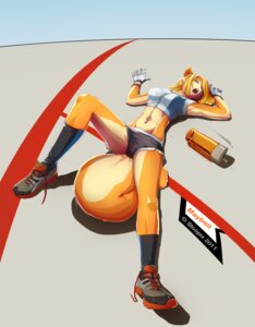 Rating: Safe Score: 0 Tags: 2011 anthro blonde_hair bottomwear clothing dolphin_shorts e621 female hair hi_res mammal maybell midriff pink_nose rodent sciurid shorts solo stoopix tail tomboy tree_squirrel User: bunchy7s