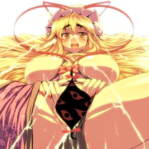 Rating: Explicit Score: 0 Tags: 1girls blonde_hair bow breasts censored convenient_censoring cum eyebrows facial female gap hairbow hat huge_breasts long_hair nail_polish panties panties_aside pussy rule34 solo spread_pussy straight_hair symbol-shaped_pupils text_in_eyes touhou tro underwear yellow_eyes yukari_yakumo User: bunchy7s
