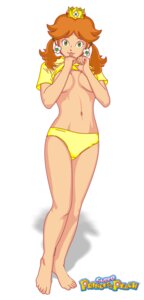 Rating: Explicit Score: 0 Tags: 1girls accurate_art_style breasts brown_hair clothing covering_breasts crown earrings extremeexe female female_only green_eyes half_nude human lips looking_at_viewer mario_(series) navel nintendo official_style panties princess_daisy rule34 shirt shirt_lift smile solo straight_hair super_mario_bros. super_princess_peach thighs twintails undressing yellow_panties User: bunchy7s