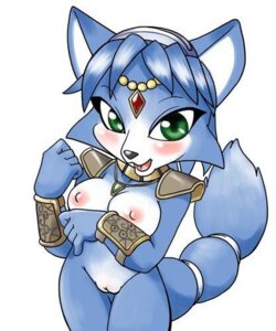 Rating: Explicit Score: 0 Tags: anthro blue_hair bracelet breasts canine chibi circlet female fox fur furry hair jewelry krystal necklace nintendo nude pauldrons pussy rule34 short_hair shoulder_guards solo star_fox tail tail_band tojyo unconvincing_armor video_games User: bunchy7s