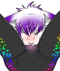 Rating: Explicit Score: 0 Tags: ambiguous_gender anthro cunnilingus domestic_cat duo e621 felid feline felis female female_pov first_person_view genitals hair hi_res kaiyuko licking lying mammal markings multicolored_markings nude on_back oral pink_nose purple_hair rainbow_markings sex simple_background spread_legs spreading tongue tongue_out vaginal vulva white_background User: bunchy7s