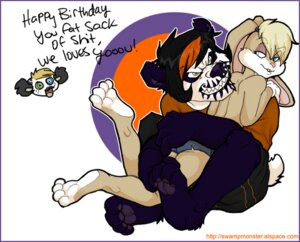 Rating: Questionable Score: 0 Tags: anthro bear birthday duo e621 female female/female giant_panda heterochromia hybrid juggalo lagomorph lemur leporid lola_bunny looney_tunes mammal overweight panda_dox primate rabbit strepsirrhine toony warner_brothers zeriara zeriara_(character) User: bunchy7s
