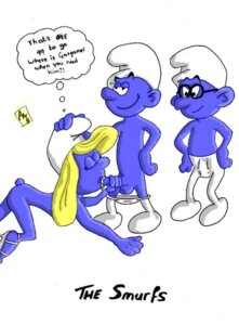 Rating: Explicit Score: 0 Tags: 1girls 2boys blowjob brainy_smurf cum cum_in_mouth fellatio female hand_on_head handjob handjob_while_sucking male oral rule34 smurf smurfette straight tagme the_smurfs User: bunchy7s