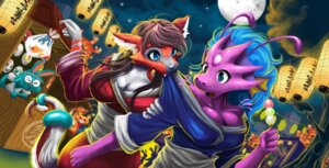 Rating: Safe Score: 0 Tags: 2012 absurd_res anthro aquatic aquatic_dragon big_breasts blue_eyes breasts brown_hair canid canine cleavage clothed clothing dragon duo e621 female fur hair hi_res kintaurus lexia mammal moon mythological_creature mythological_scalie mythology night red_body red_fur scalie seisuke tail wenart User: bunchy7s