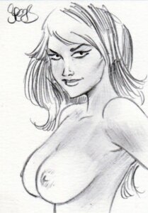 Rating: Explicit Score: 0 Tags: 1girls anna_marie breasts female female_only mark_spear marvel marvel_comics monochrome nipples rogue_(x-men) rule34 solo tagme x-men User: bunchy7s