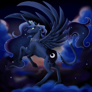 Rating: Safe Score: 0 Tags: 1:1 2012 blue_body blue_feathers cool_colors crown cutie_mark e621 equid equine feathered_wings feathers female feral friendship_is_magic hair hasbro headgear hi_res horn long_hair mammal my_little_pony mythological_creature mythological_equine mythology night outside princess_luna_(mlp) quadruped sky solo star tail tail_tuft tuft winged_unicorn wings xnedra22 User: bunchy7s