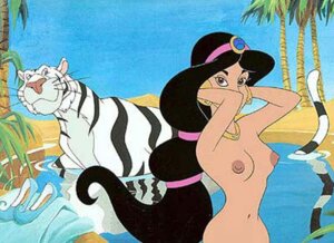 Rating: Explicit Score: 0 Tags: aladdin_(1992_disney_film) disney disney_princess female human jasmine_(aladdin) nipples princess princess_jasmine rajah royalty rule34 tiger User: bunchy7s
