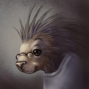 Rating: Safe Score: 0 Tags: 1:1 2010 anthro brown_theme clothing common_porcupine e621 eyewear glasses male mammal new_world_porcupine pince-nez porcupine rodent shirt silverfox5213 solo topwear User: bunchy7s