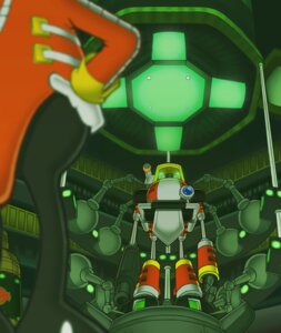 Rating: Safe Score: 0 Tags: ambiguous_gender detailed detailed_background dr._eggman duo e-102_gamma e-122-psi e-series e621 glowing glowing_eyes green_eyes hand_on_hip human machine mammal not_furry ranged_weapon robot sega solo_focus sonic_adventure sonic_the_hedgehog_(series) toony weapon User: bunchy7s