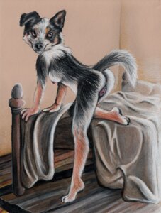 Rating: Explicit Score: 0 Tags: anatomically_correct anatomically_correct_genitalia anatomically_correct_vulva animal_genitalia animal_vulva anthro bed breasts butt canid canine canine_genitalia canine_vulva canis domestic_dog e621 female fur furniture genitals inviting mammal multicolored_body multicolored_fur nipples nude presenting presenting_hindquarters raised_tail side_boob solo spera tail vulva User: bunchy7s