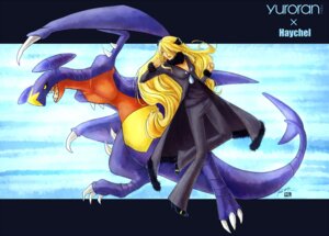 Rating: Safe Score: 0 Tags: ambiguous_gender biped bipedal_feral digital_media_(artwork) duo e621 female feral garchomp generation_4_pokemon haychel human mammal nintendo pokemon pokemon_(species) semi-anthro tail yuroran User: bunchy7s