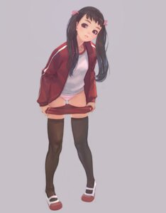 Rating: Explicit Score: 0 Tags: black_hair brown_eyes buruma_pull character_request female gym_uniform human long_hair original panties rule34 shoes solo striped striped_panties thighhighs tied_hair twintails uncensored underwear undressing uwabaki weno User: bunchy7s