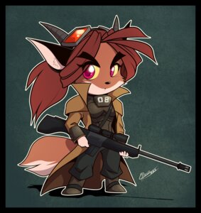 Rating: Safe Score: 0 Tags: 2010 antelope anthro black_border black_nose border bottomwear bovid breasts brown_body brown_fur brown_hair chalo clothed clothing e621 eyewear fallout female fur gazelle goggles gun hair holding_gun holding_object holding_ranged_weapon holding_weapon horn joy_ravenhurst knighthood las_lindas long_hair mammal microsoft military_uniform multicolored_body multicolored_fur ncr_ranger_(fallout) new_california_republic new_vegas pants pink_eyes ranged_weapon red_eyes shirt signature solo tail topwear two_tone_body two_tone_fur uniform weapon User: bunchy7s