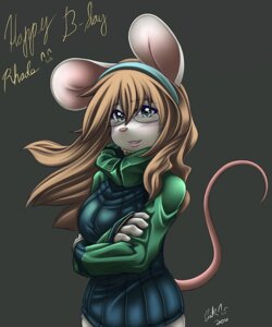 Rating: Safe Score: 0 Tags: 2010 anthro blush bottomless breasts brown_hair clothed clothing e621 eyewear female fur glasses green_eyes grey_background grey_body grey_fur hair happy_birthday jacket looking_at_viewer mammal mokabur mouse murid murine rodent simple_background smile solo sweater tail topwear User: bunchy7s Rating: Safe Score: 0 Tags: 2010 anthro blush bottomless breasts brown_hair clothed clothing e621 eyewear female fur glasses green_eyes grey_background grey_body grey_fur hair happy_birthday jacket looking_at_viewer mammal mokabur mouse murid murine rodent simple_background smile solo sweater tail topwear User: bunchy7s