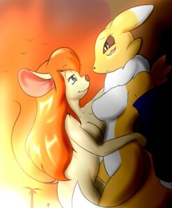 Rating: Questionable Score: 0 Tags: anthro bandai_namco blonde_hair blue_eyes breast_squish breasts brown_sclera canid canine chip_'n_dale_rescue_rangers crossover digimon digimon_(species) disney duo e621 eye_contact featureless_breasts female fur gadget_hackwrench hair hi_res hug killy00 looking_at_another mammal mouse murid murine neck_tuft nude renamon rodent smile squish tail tuft white_body white_fur yellow_body yellow_fur User: bunchy7s