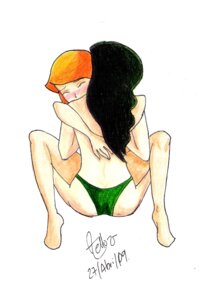 Rating: Questionable Score: 0 Tags: blush closed_eyes disney female female_only human kim_possible kimberly_ann_possible multiple_females panties rule34 shego straight_hair tagme yuri User: bunchy7s