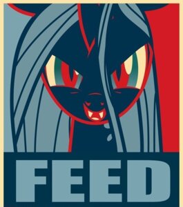 Rating: Safe Score: 0 Tags: 2012 arthropod barack_obama_"hope"_poster changeling_(mlp) e621 english_text equestria-election female friendship_is_magic green_eyes gwenhaterpayordie15 hasbro horn my_little_pony queen_chrysalis_(mlp) solo teeth text User: bunchy7s
