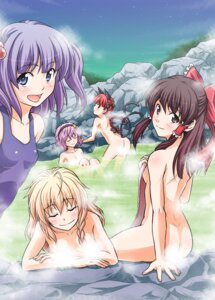 Rating: Questionable Score: 0 Tags: animal_ears bath blonde_hair blue_eyes blush braid brown_eyes brown_hair cat_ears cat_tail censored convenient_bath_steam convenient_censoring female fur hairband marisa_kirisame multi_tail nitori_kawashiro nude one-piece one-piece_swimsuit onsen purple_hair reimu_hakurei rin_kaenbyou rule34 satori_komeiji school_swimsuit steam swimsuit tail tied_hair tomokichi touhou towel twin_braids twintails yuukichi User: bunchy7s