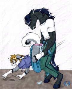 Rating: Explicit Score: 0 Tags: all_fours anthro anthro_on_anthro ass_up bodily_fluids bottomwear canid canine canis clothed clothing clothing_aside cum doggystyle domestic_dog duo e621 equid equine erection female female_penetrated forced fox from_behind_position genital_fluids genitals hooves horse husky hybrid male male/female male_penetrating male_penetrating_female mammal nordic_sled_dog open_bottomwear open_clothing open_pants panties panties_aside pants penetration penile penile_penetration penis penis_in_vagina raised_tail rape sex spitz tail tierafoxglove underwear underwear_aside vaginal vaginal_penetration vulva User: bunchy7s