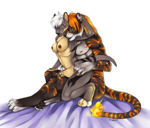Rating: Explicit Score: 0 Tags: 2009 anthro anthro_on_anthro azelyn blazger breasts dasyuromorph digitigrade duo e621 extant/extinct felid female from_behind_position grope hand_in_pouch interspecies looking_back male male/female mammal marsupial nipples nude pantherine pouch_(anatomy) pouch_play recently_extinct_species romantic romantic_couple serpy sex simple_background tail thylacine tiger User: bunchy7s